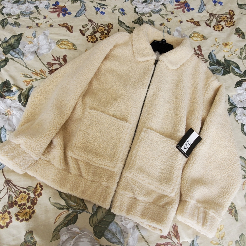 Andrew Marc faux shearing jacket